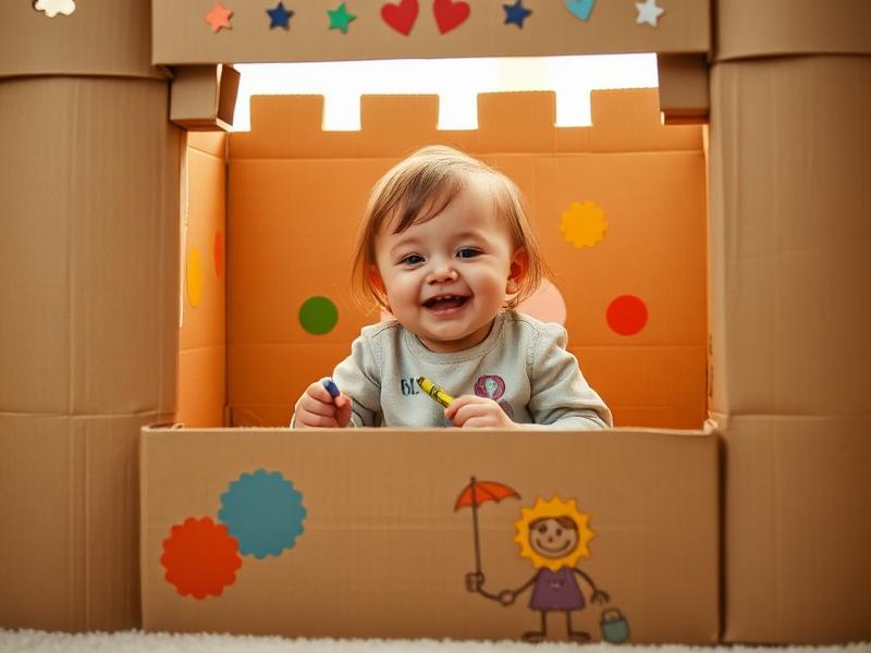 Cardboard Box Play