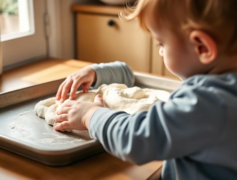 Cloud Dough Sensory Play