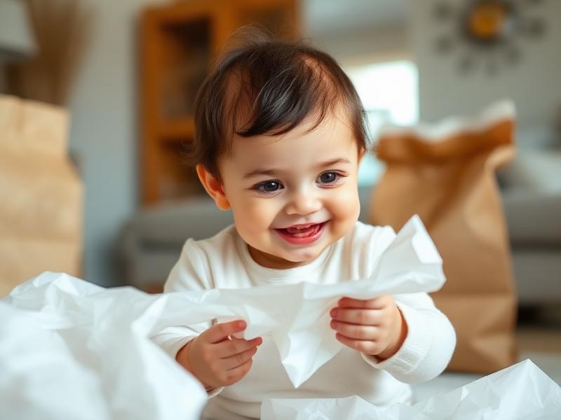 Crinkle Paper Play