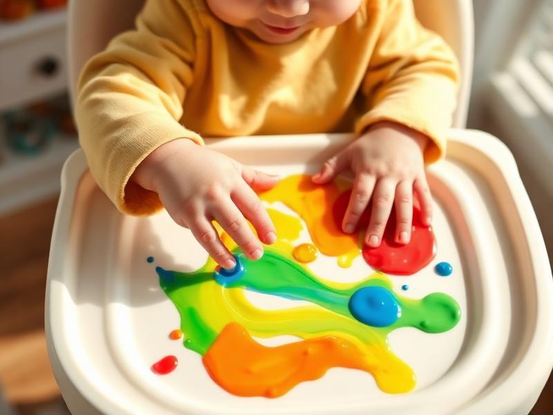 Finger Painting Fun