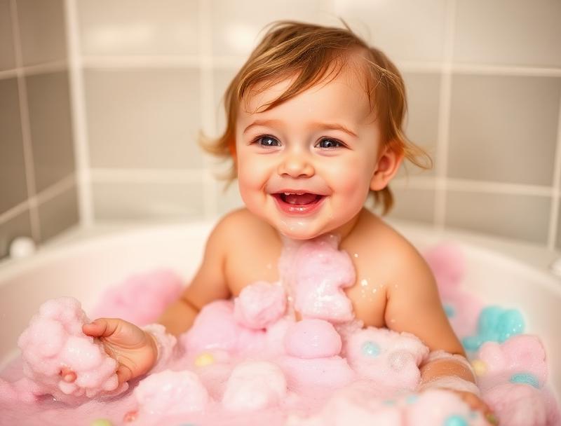 Foam Bath Sensory Fun