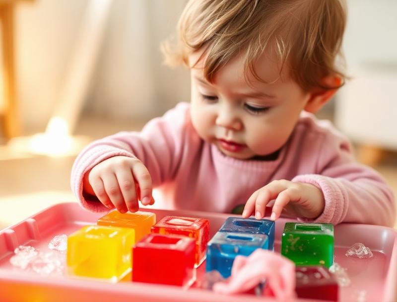Ice Cube Sensory Play