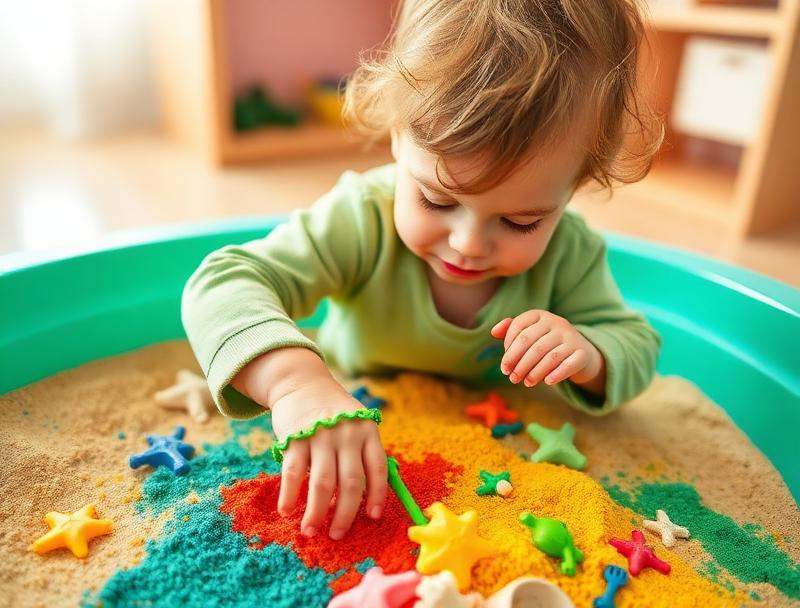 Indoor Sand Sensory Bin