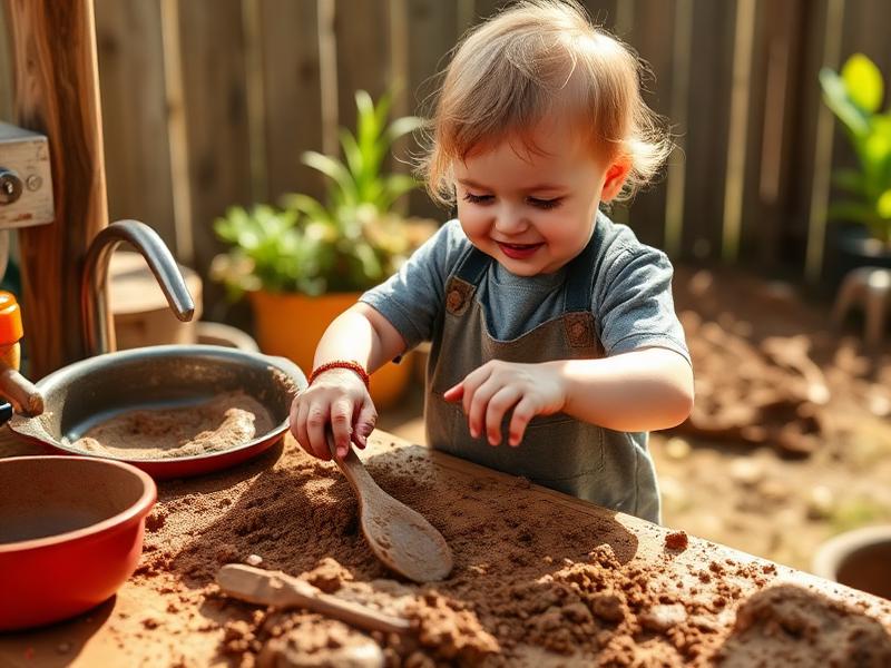 Mud Kitchen Play